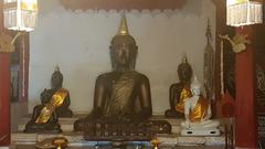 Wat Pha Lat Buddha statue at Wat Pha Lat temple in Thailand