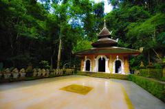 Wat Phra That Doi Suthep monument in Chiang Mai, Thailand