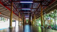 Wat Pha Lat temple in Chiang Mai surrounded by lush greenery