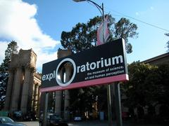 Exploratorium sign in San Francisco