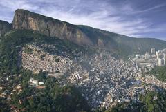 Rocinha favela aerial panorama 2014