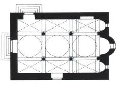 San Cataldo church floor plan