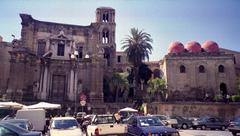 view of Palermo city in Sicily taken in August 2001