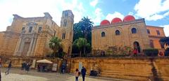 San Cataldo Church in Palermo fisheye view