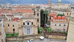 San Cataldo and Chiesa della Martorana in Palermo