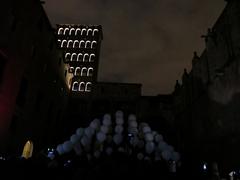 Llum BCB lighting installation at Plaça del Rei, part of Wiki Loves Monuments 2015