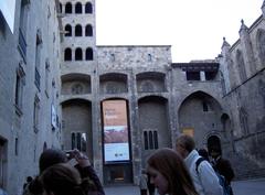 Panoramic view of Barcelona cityscape in 2006