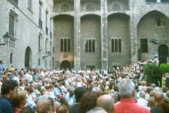 Plaça del Rei in Barcelona