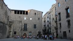 La Plaça del Rei in Barcelona