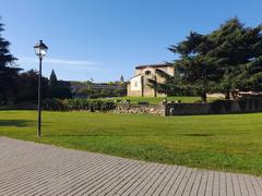 San Julian de Los Prados with Oviedo Cathedral in the background