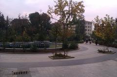 Park view in Düzce city center