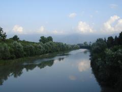 Büyük Melen River in Düzce, Turkey