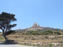 Scenic view of Mdina in Malta with historic architecture