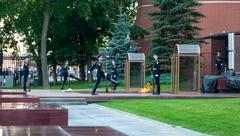 Tomb of the Unknown Soldier in Moscow