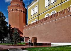 Tomb of the Unknown Soldier in Alexandrovsky Garden, Russia