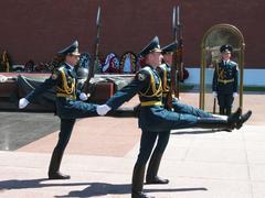 Changing the Guards ceremony at the Kremlin in Moscow