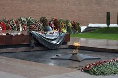 Tomb of the Unknown Soldier in Moscow, Russia