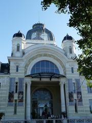 Anciens thermes d'Evian-les-Bains entrance view