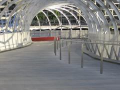 Webb Bridge in Docklands, Victoria, Australia