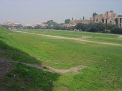 ancient site of the Circus Maximus in Rome