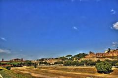 Circus Maximus north view from Aventine hills