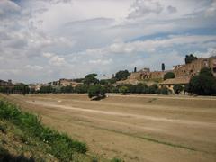 Ancient ruins of Circus Maximus in Rome