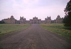 Approach to Blenheim Palace Oxfordshire 1963