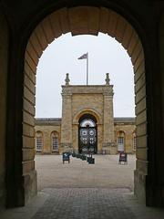 Archway on the east side of the Great Court, Blenheim Palace