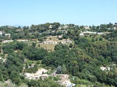 Landscape in Saint-Paul-de-Vence, Provence-Alpes-Côte d'Azur, France