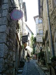 Saint-Paul-de-Vence Porte Nord Rue Grande scenic view