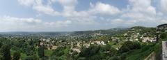 Saint-Paul-de-Vence and La Colle-sur-Loup view