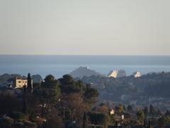 View of the Mediterranean from Saint-Paul de Vence