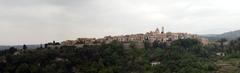 Panorama of Saint-Paul de Vence village