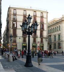 Plaça de Sant Jaume in Barcelona