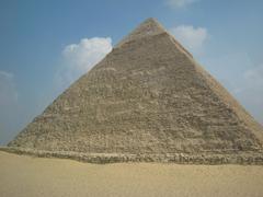 Khafre Pyramid in Giza, November 2008