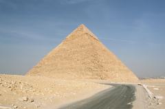 Pyramid of Khafre in Giza, Egypt