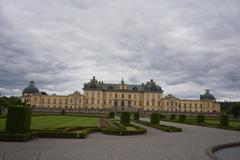 Drottningholm Palace on a sunny day