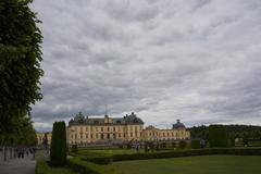 Drottingholm Palace in Sweden on a sunny day