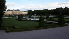 Drottningholm Castle with park viewed from the west