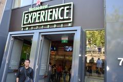 Heineken Experience building in Amsterdam