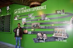 Heineken Experience interior in Amsterdam