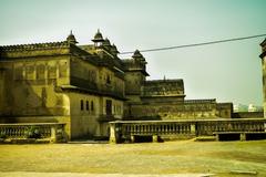 Orchha Fort view