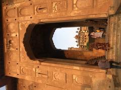 West gate of Orchha Fort