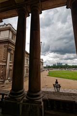 Old Royal Naval College Grand Square in Greenwich