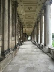 Colonnade outside the Painted Hall, Royal Naval College