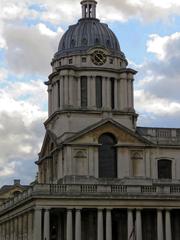 Exterior of the Painted Hall at Old Royal Naval College in Greenwich, London