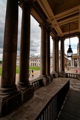 Old Royal Naval College showing King William Court Colonnade