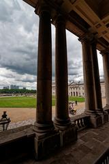 Greenwich Old Royal Naval College King William Court Colonnade