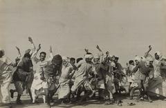 Refugees dancing at Kurukshetra camp in 1947