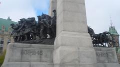 Monument to all the wars in Ottawa